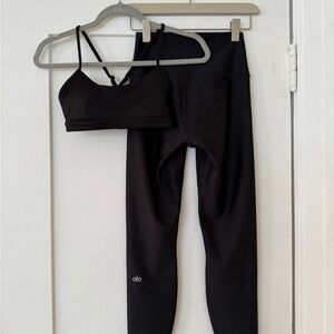 ALO Yoga Black Activewear Set